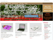 Tablet Screenshot of datum.pl